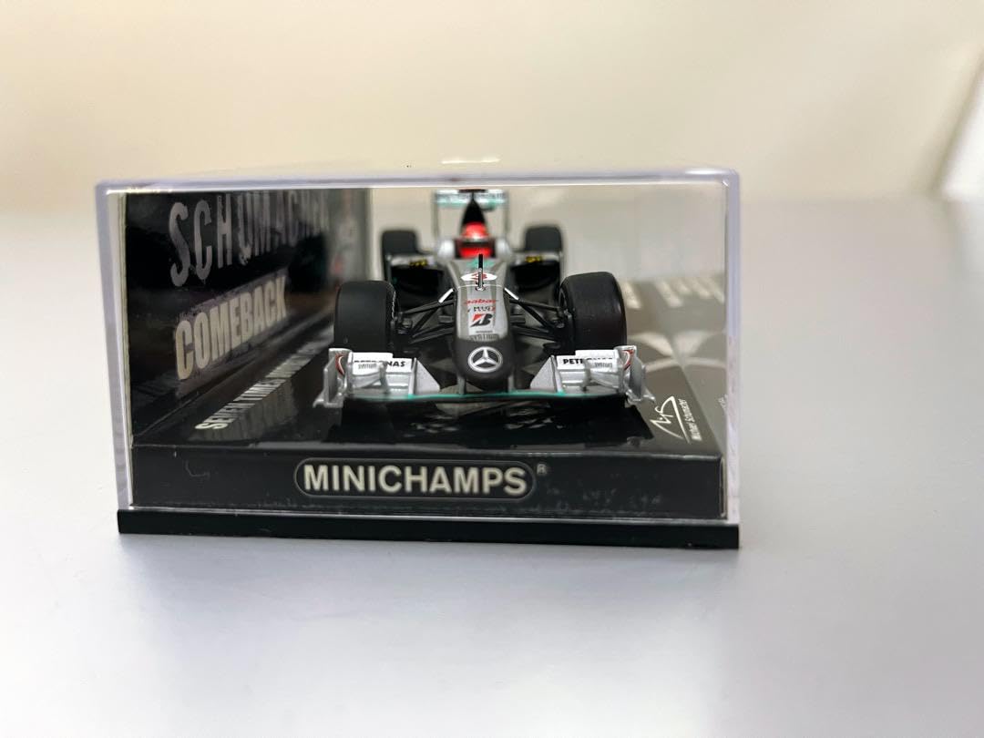 ミニチャンプス 1/43メルセデスGP W02 シューマッハ 限定品】ミニチャンプス1/43 2010メルセデス シューマッハ カムバック